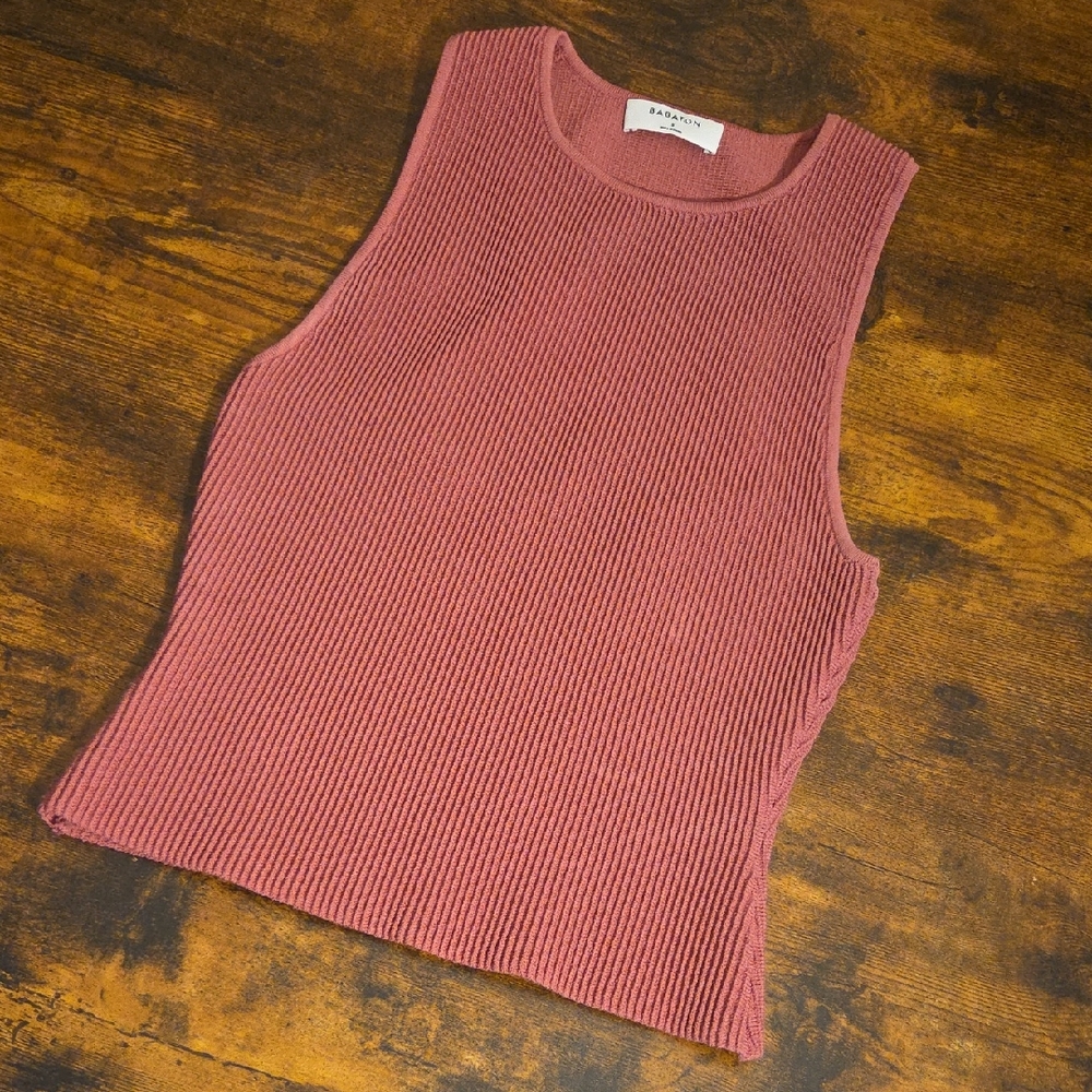 Babaton Sculpt Knit Tank Size Small